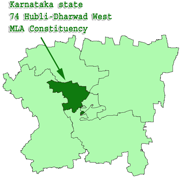 74_HubliDharwadWest MLA Constituency