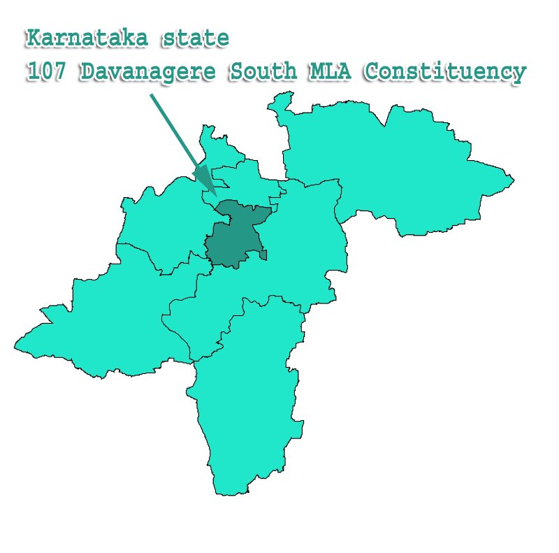 107_DavanagereSouth MLA Constituency