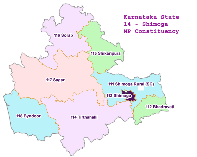 14_Shimoga MP map