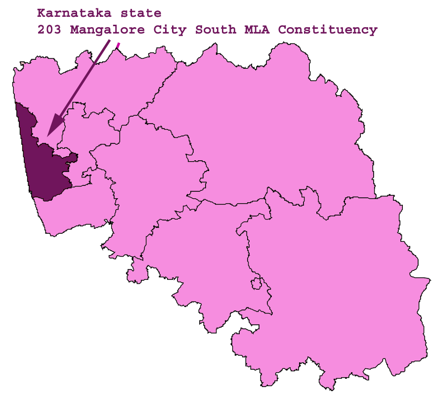 203_MangaloreCitySouth MLA Constituency