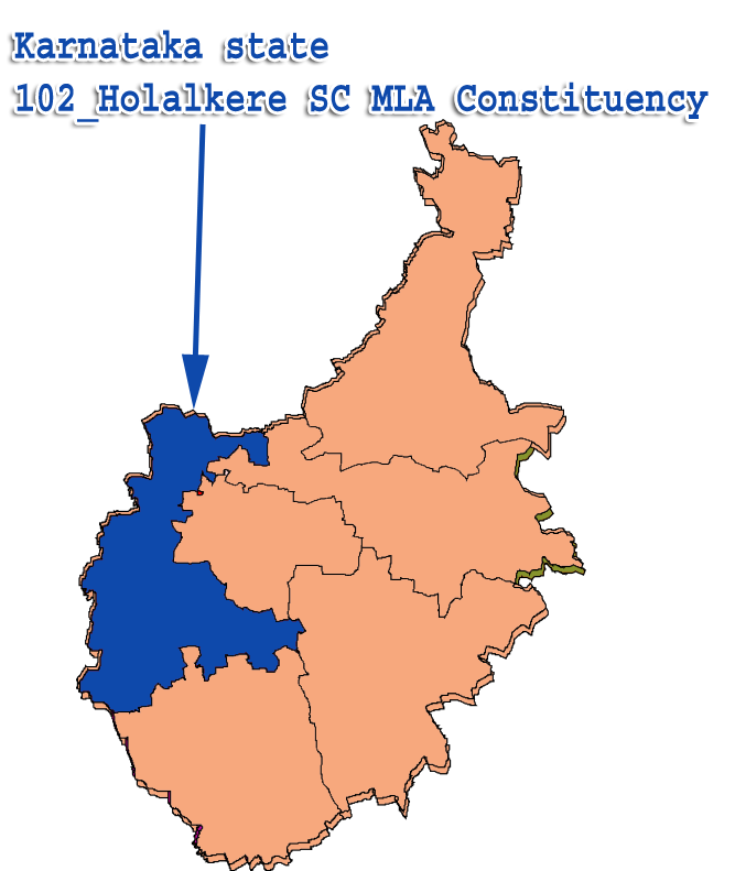 102_HolalkereSC MLA Constituency