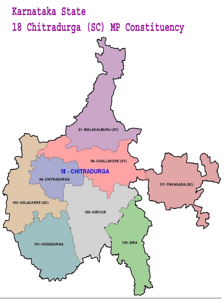 Bangalore South MP map