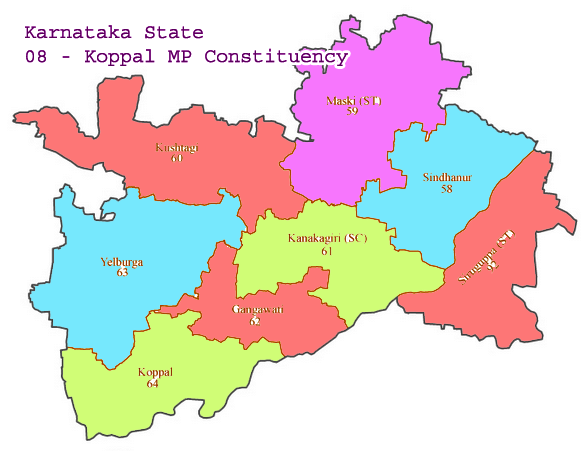 chikkodi MP map