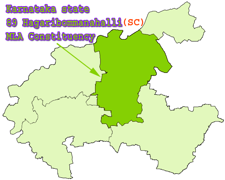 89_Hagaribommanahalli MLA Constituency